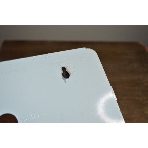 Vintage Detecto Hand Painted Floral Metal Tissue Box Dispenser READ - Picture 6 of 13